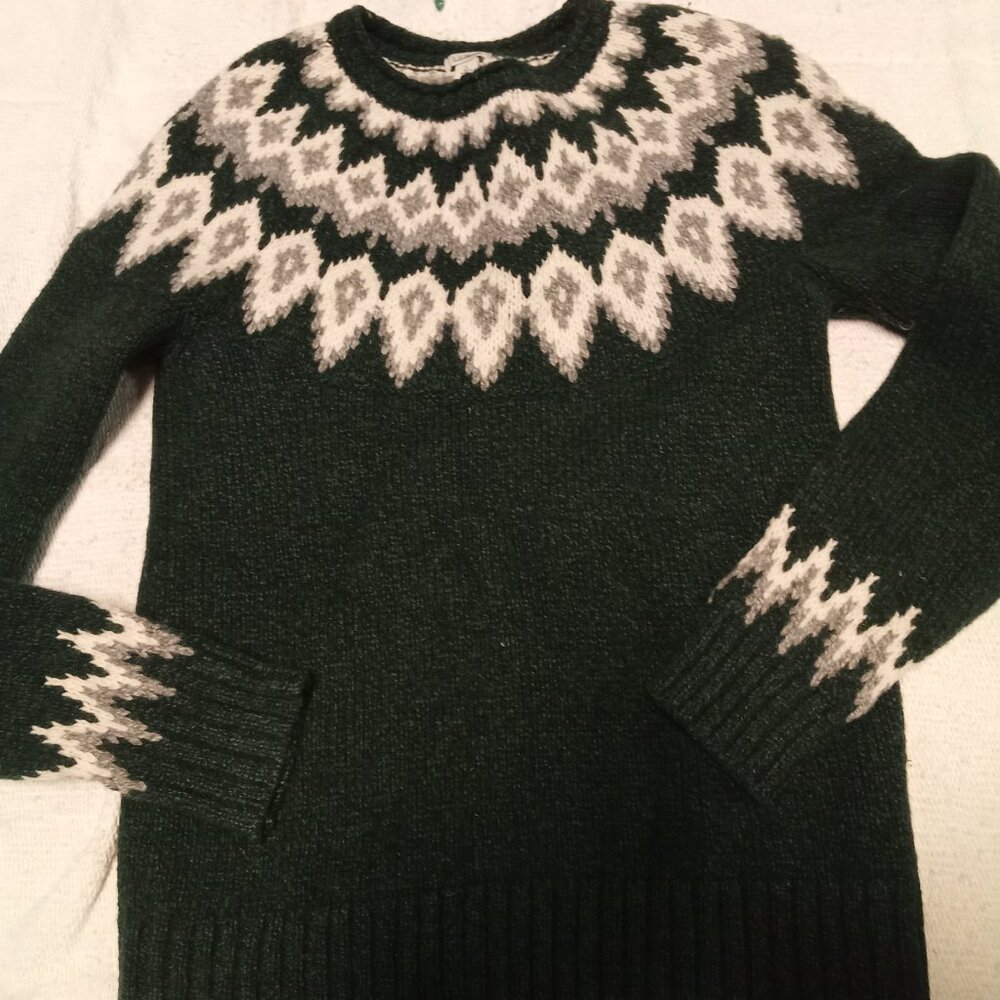 LL Bean wool sweater